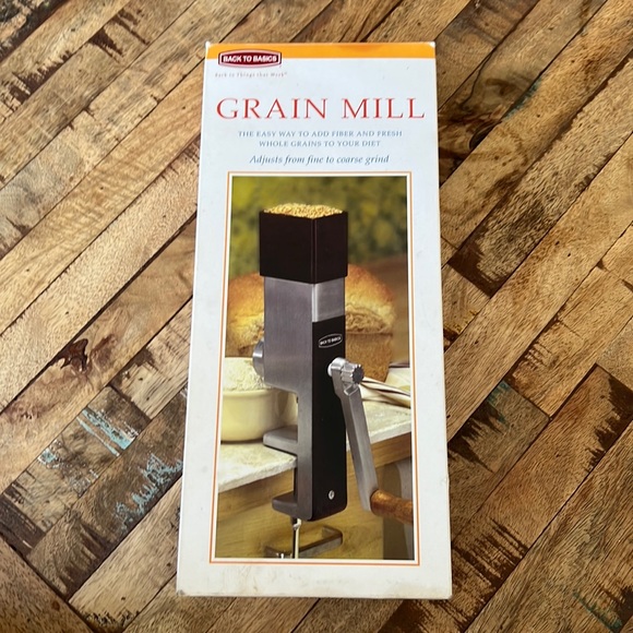 Kitchen Nib Back To Basics Hand Crank Grain Mill Poshmark